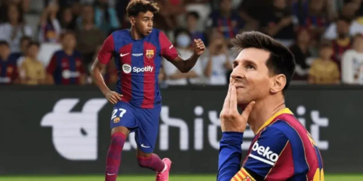 Messi received 600 euros in his first salary, very different from Lamine Yamal's salary at FC Barcelona