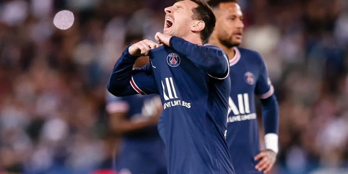 Messi saw his impressive run in the Champions League come to an end following a decision by PSG coach Christophe Galtier.