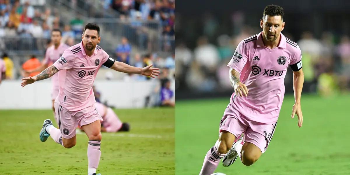 Messi shone once again and qualified to the Leagues Cup final.