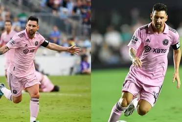 Messi shone once again and qualified to the Leagues Cup final.