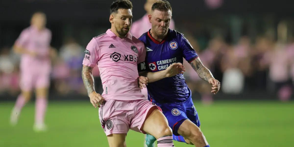 Messi vs Rotondi | Photo: @LeaguesCup