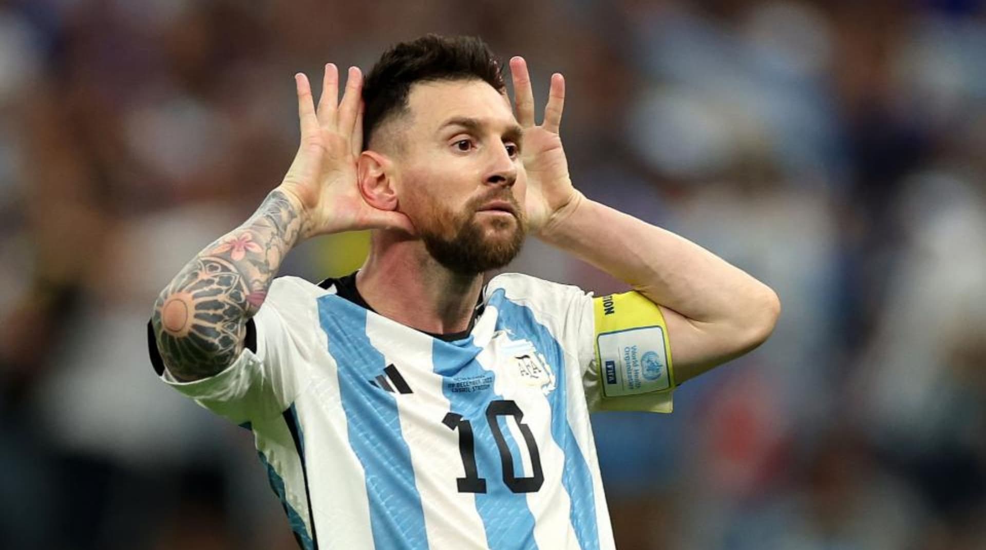 Messi will pay the consequences of his actions, there will be a sanction and in Argentina they suffer, because if they lose, maybe Messi will not be there