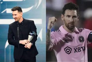Messi wins the The Best FIFA Men's Player of the Year award ahead of Haaland!