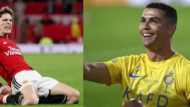 Messi won't like it, Garnacho's new celebration like Cristiano Ronaldo