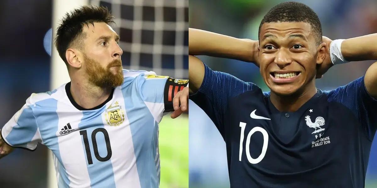 Messi would be fed up with the disrespect that Mbappé has had, so he would seek to teach him a lesson and at the same time fulfill his greatest dream