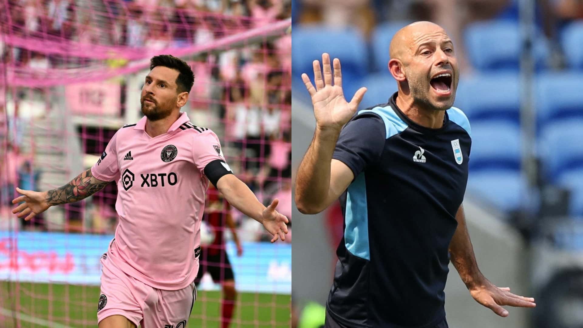 Messi y Mascherano