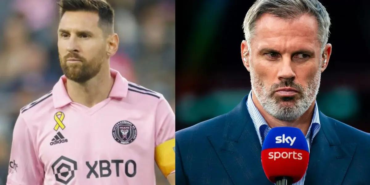 Messi's funny insult against Jamie Carragher