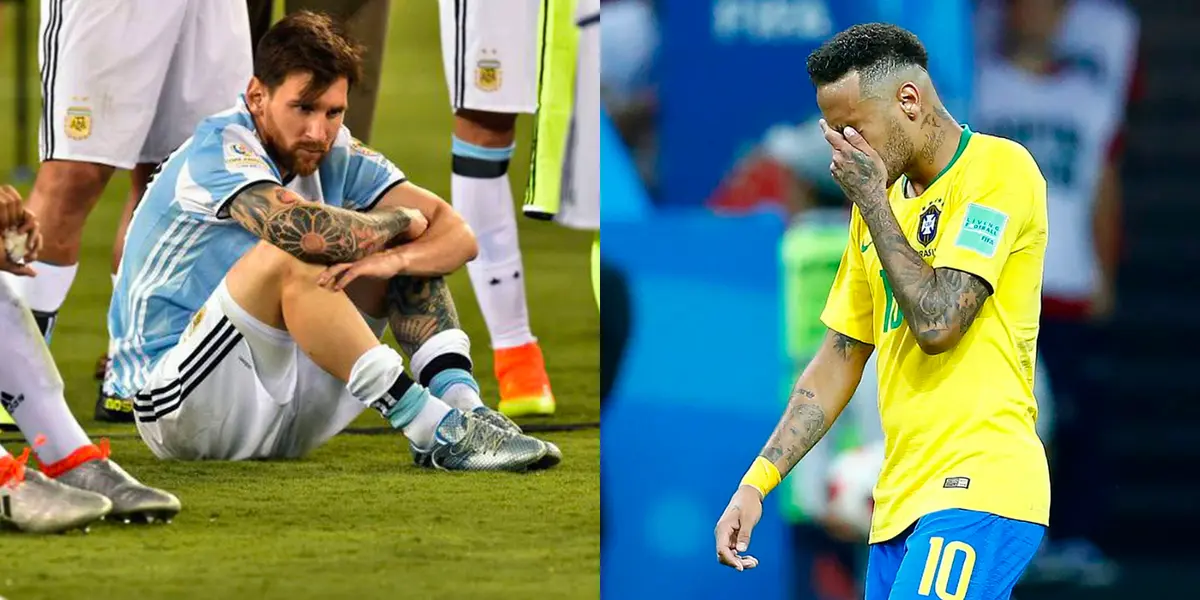 Messi's partner at PSG is criticized for his political position in Brazil. 