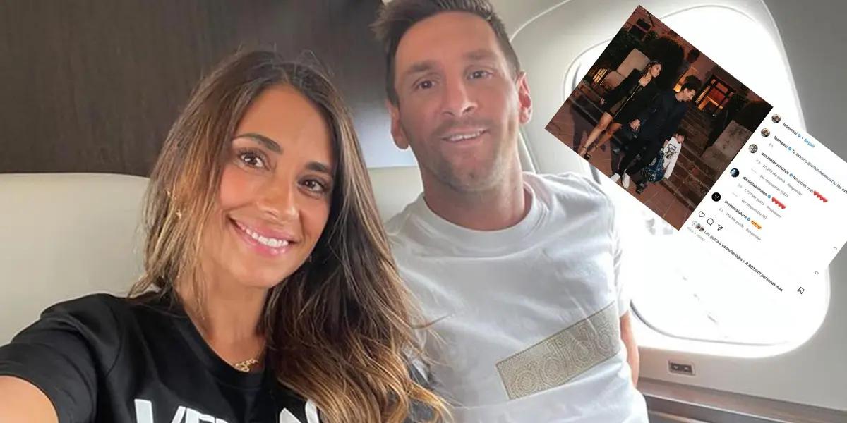 Messi's wife may have already leaked Lionel's next club.
