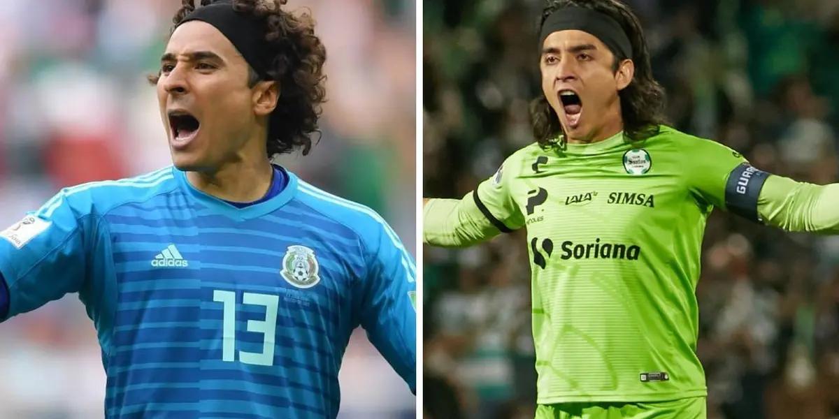 Mexican goalkeeper Carlos Acevedo has already done more than Guillermo Ochoa with the Mexican national team.