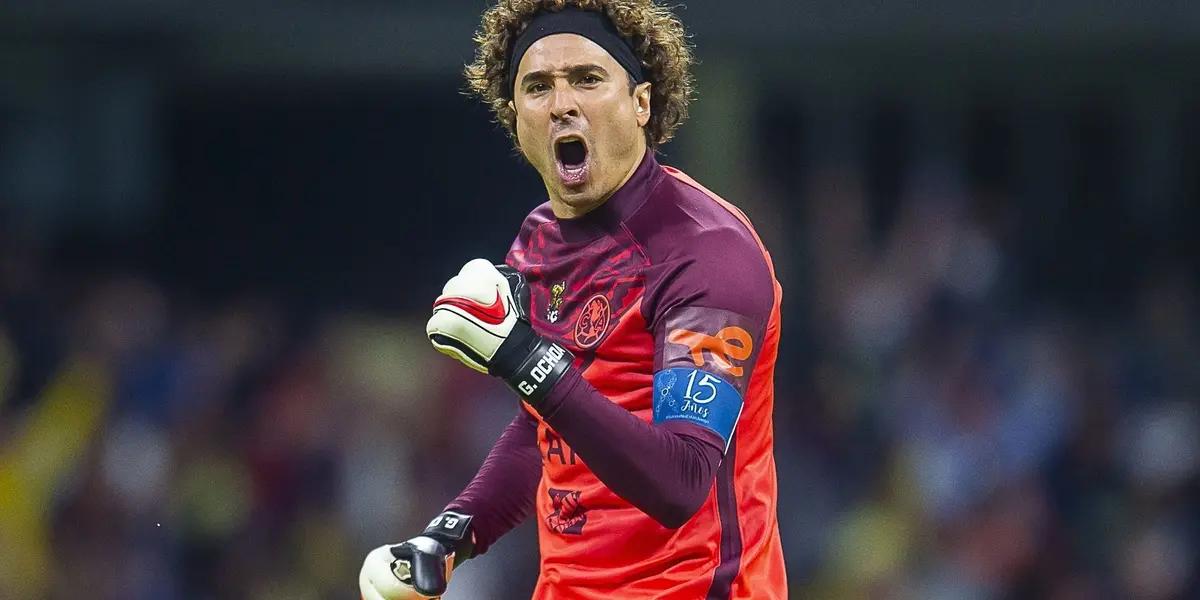 Mexican goalkeeper Guillermo Ochoa surprises with his new team and leaks until when he will stay with Club America.