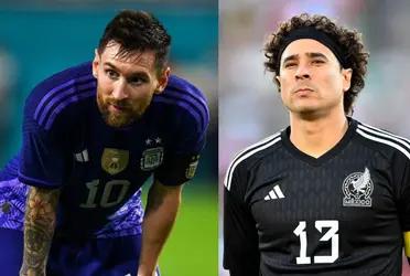 Mexican goalkeeper reaction to Argentinean national team last victory