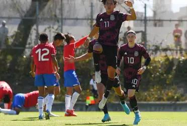 Mexican national youth team U20, coached by Luis Pérez, faced the Ticos twice on different days as part of their preparation for the Pre-World Cup.