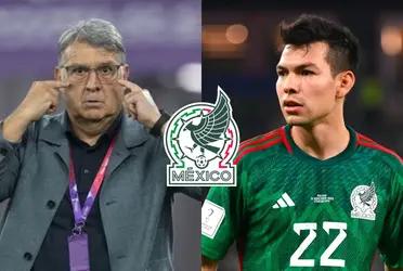 Mexican player who realized that Martino gave away the game against Argentina and preferred not to play it