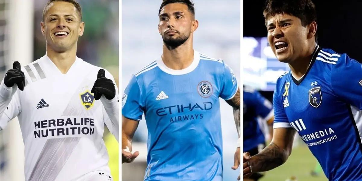 Mexican players Chicharito Hernández and “La chófis” López among the MLS players who ended in the topscorers