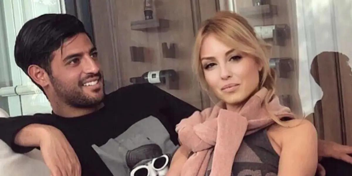 Mexican striker Carlos Vela has a strong relationship with his wife