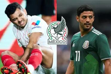 Mexican striker Carlos Vela learns of Tecatito Corona's injury and his thoughts on returning to El Tri.