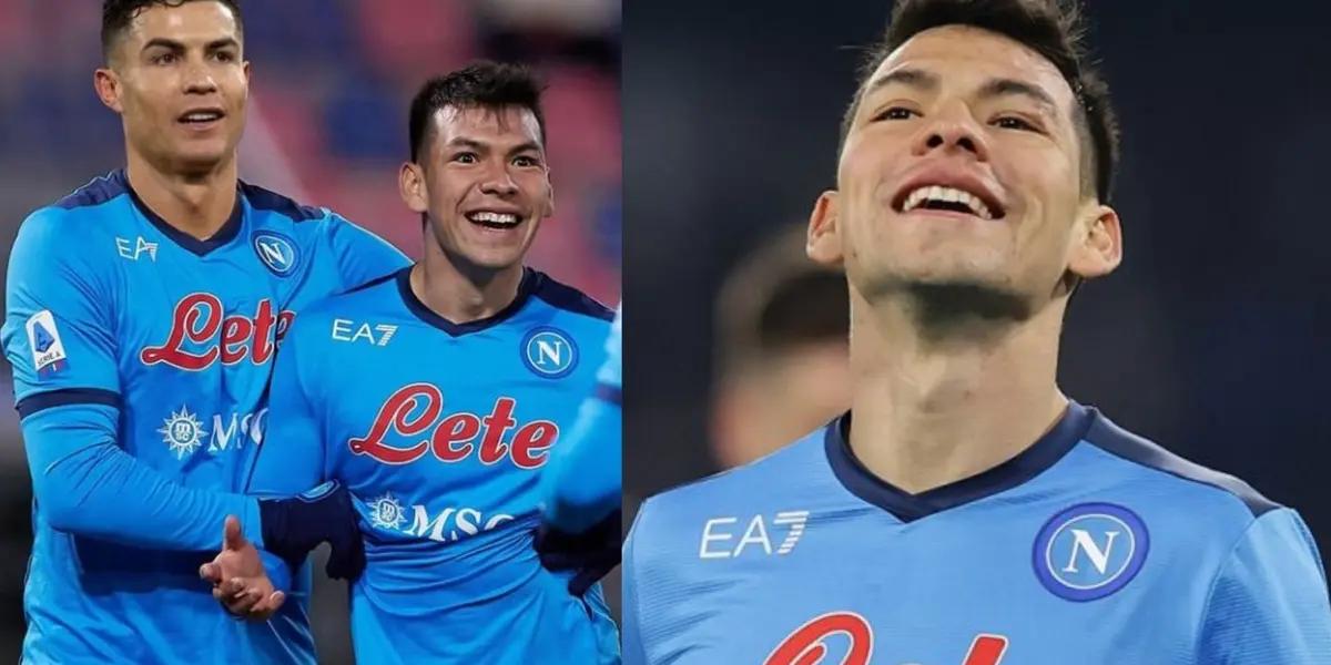 Mexican striker Hirving Lozano gets the best news thanks to Cristiano Ronaldo.