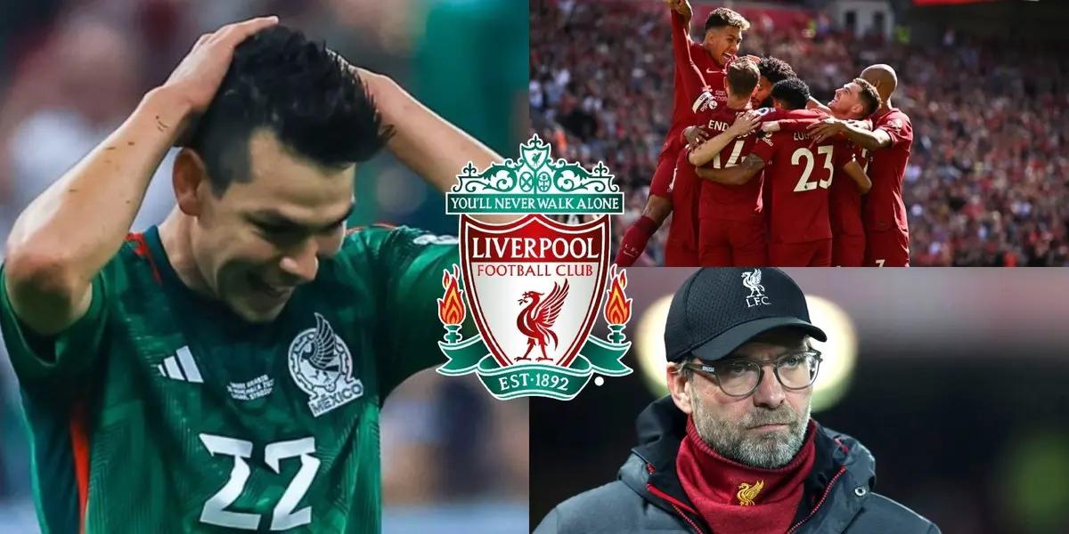 Mexican striker Hirving Lozano is reportedly on Liverpool's radar, but two players are reportedly blocking his arrival