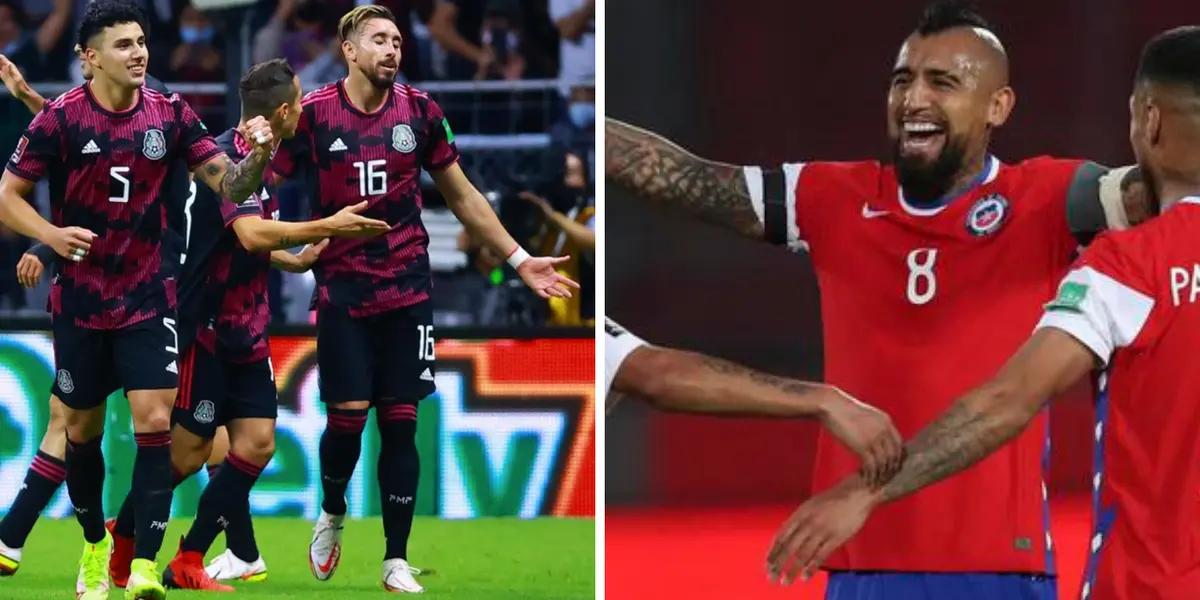 Mexico and Chile will play a friendly and last match before the World Cup Year.