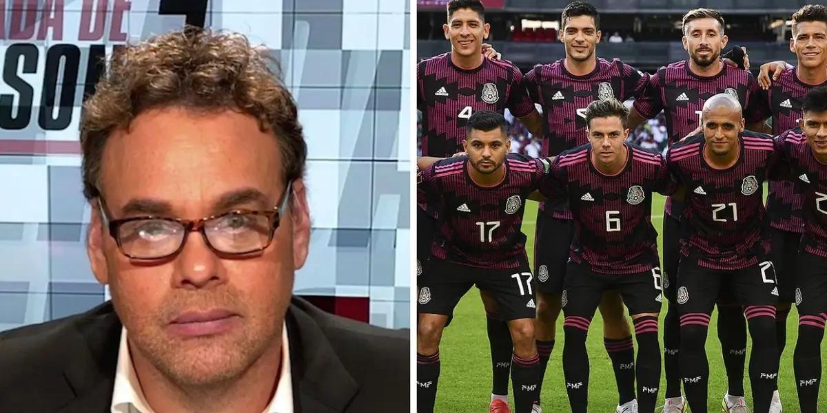 Mexico has several players who should not be on the national team, according to David Faitelson.