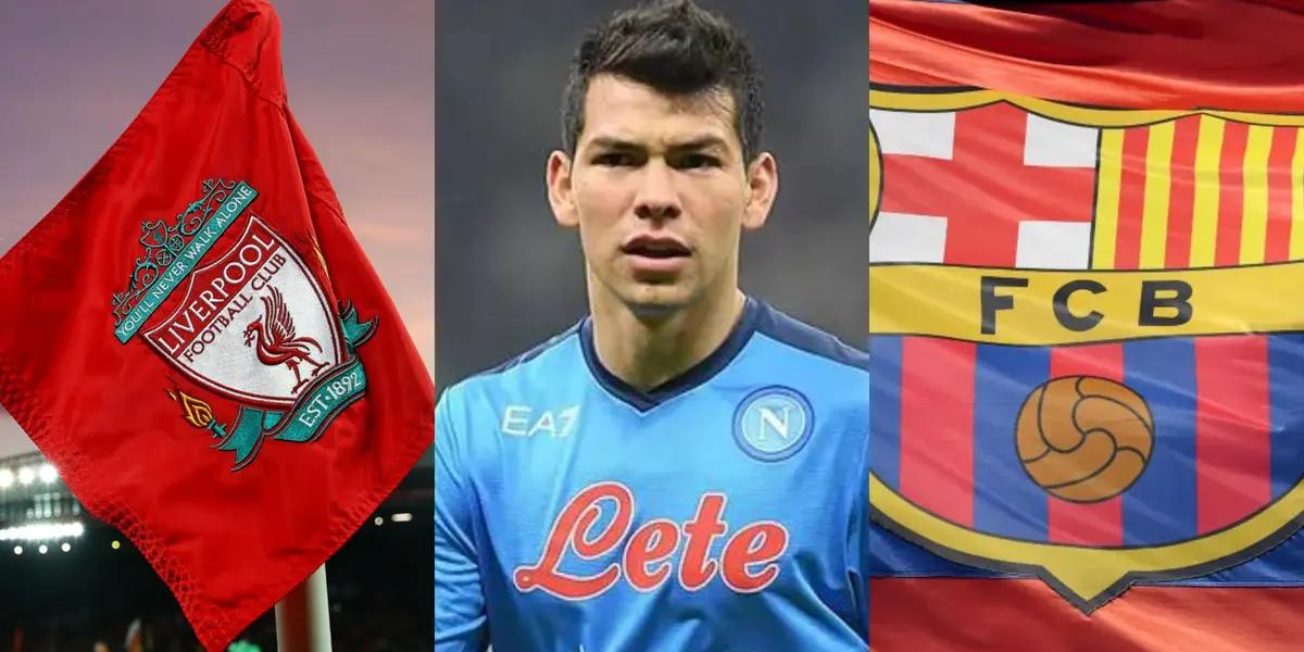Mexico's Hirving Lozano was tempted by two clubs to continue his path in European soccer and Napoli surprised with their decision.