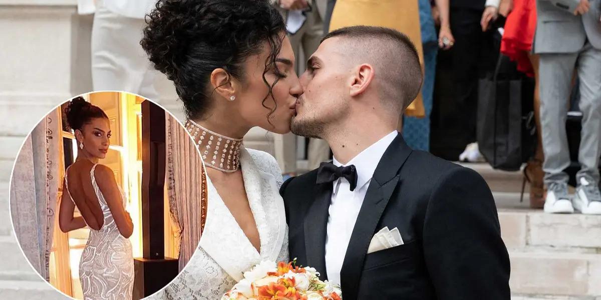 Midfielder Marco Verratti has already tied the knot with his partner, French model Jessica Aidi. The ceremony has been full of renowned guests and has brought together many familiar faces from the world of soccer.