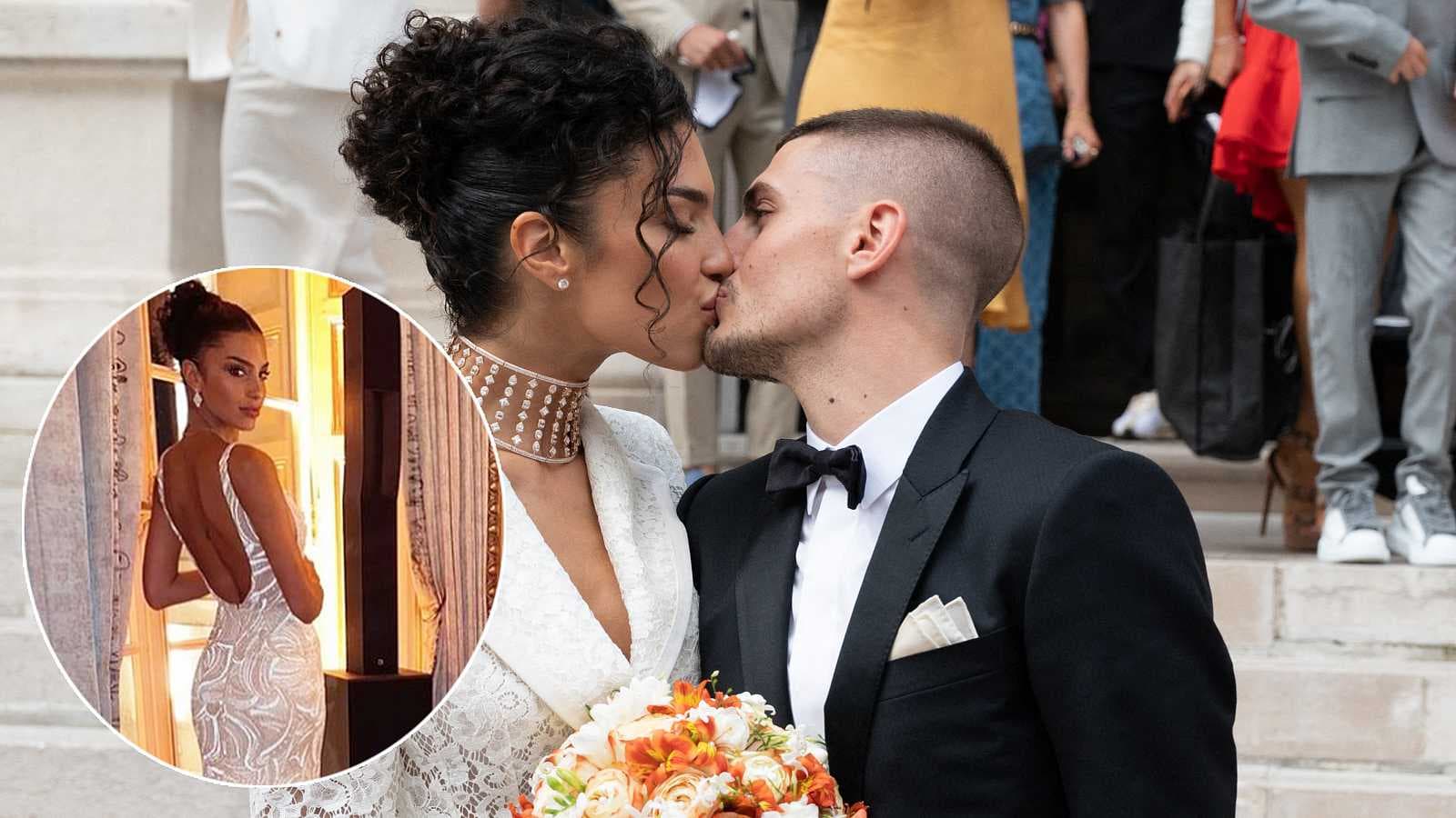 Midfielder Marco Verratti has already tied the knot with his partner, French model Jessica Aidi. The ceremony has been full of renowned guests and has brought together many familiar faces from the world of soccer.