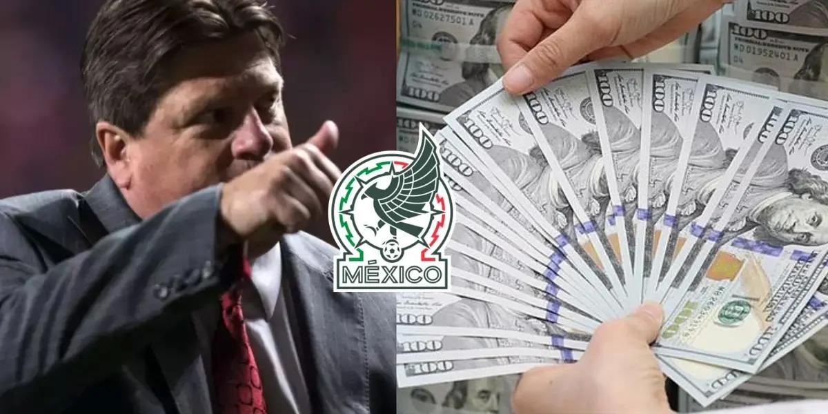 Miguel Herrera is one of the candidates to lead the Mexican national team, with millions at stake