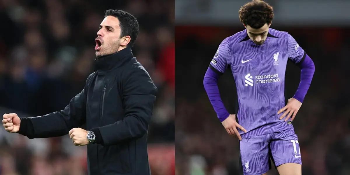 Mikel Arteta and the rest of the Arsenal players 'over celebrated' the 3-1 win against Liverpool in the eyes of many.