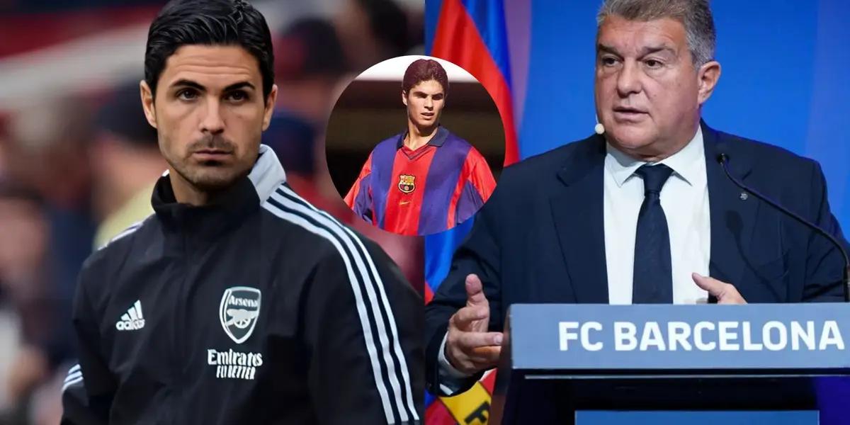 Mikel Arteta's low blow to FC Barcelona that surprises everyone