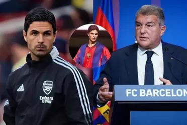 Mikel Arteta's low blow to FC Barcelona that surprises everyone
