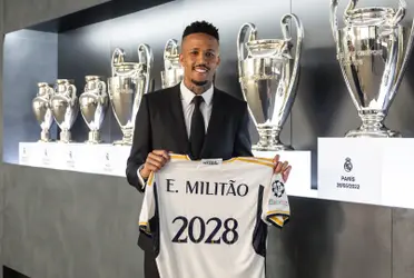 After his renewal, how much will Militao earn in the coming years in Madrid?