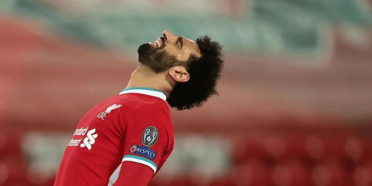 Mohamed Salah is not going through a good time at the Reds.