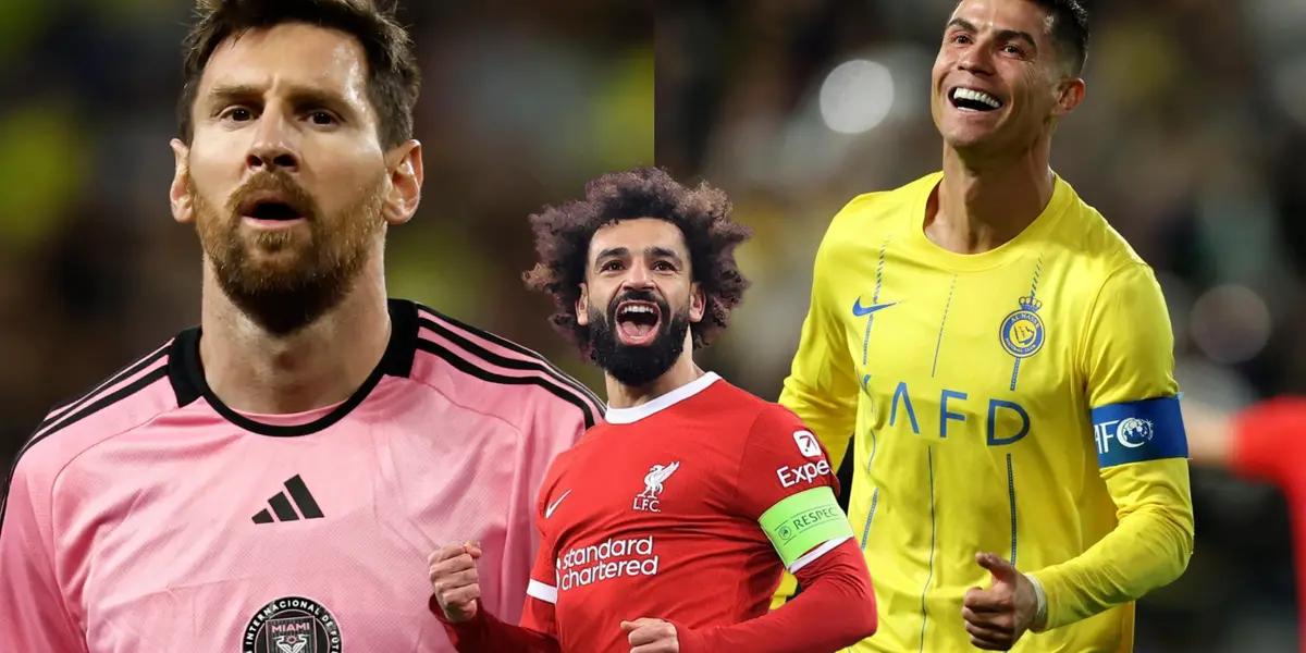 Mohamed Salah picked his favorite between Messi and Ronaldo according to some fans.