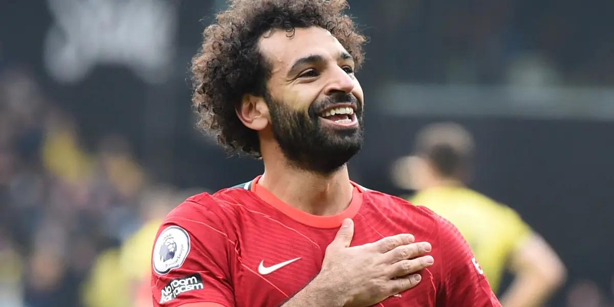 Mohamed Salah's run of ten consecutive games with at least a goal scored has ended after he failed to score against Brighton and Hove Albion.