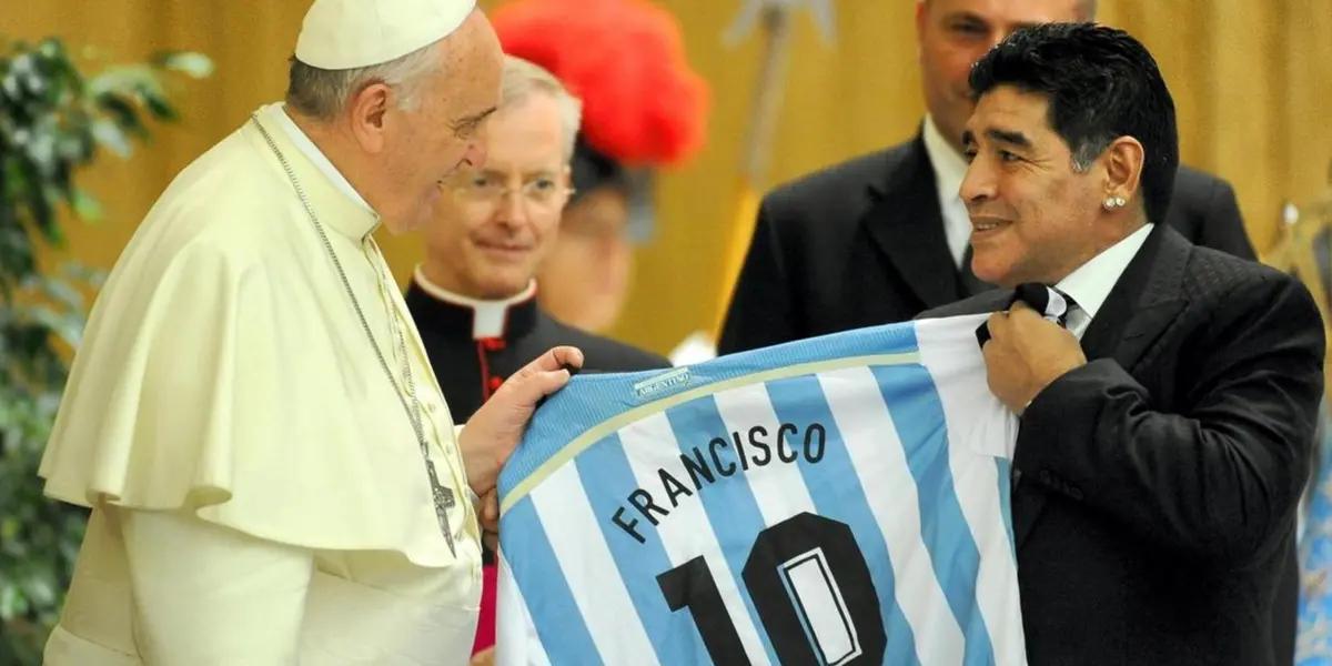 More than a month after the death of Diego Maradona, Pope Francis said things about Maradona that he had never dared to say