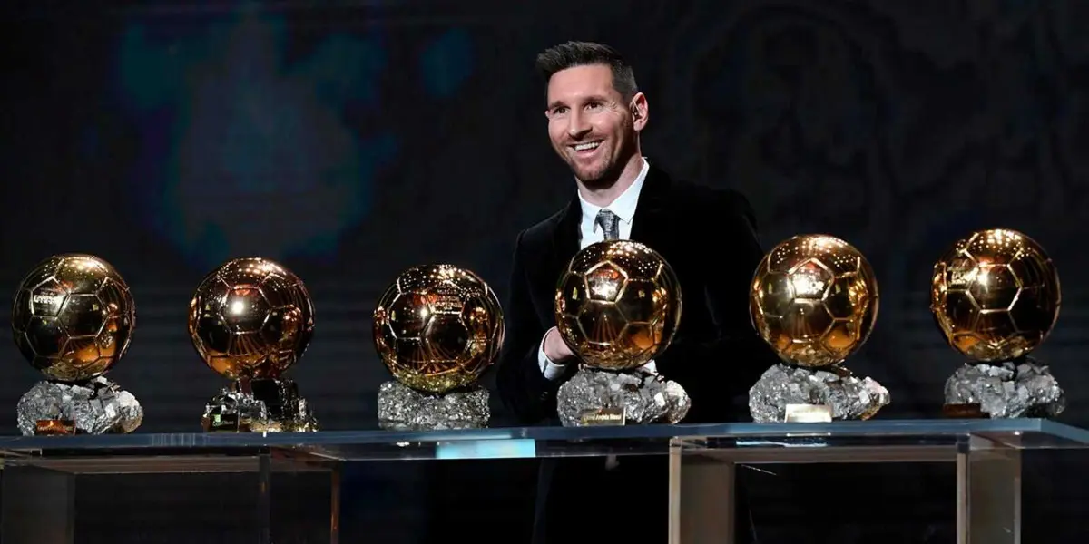Most consecutive wins, most Ballon d'Or, highest first position percentage and lots of other records of Lionel Messi's seventh Ballon d'Or.