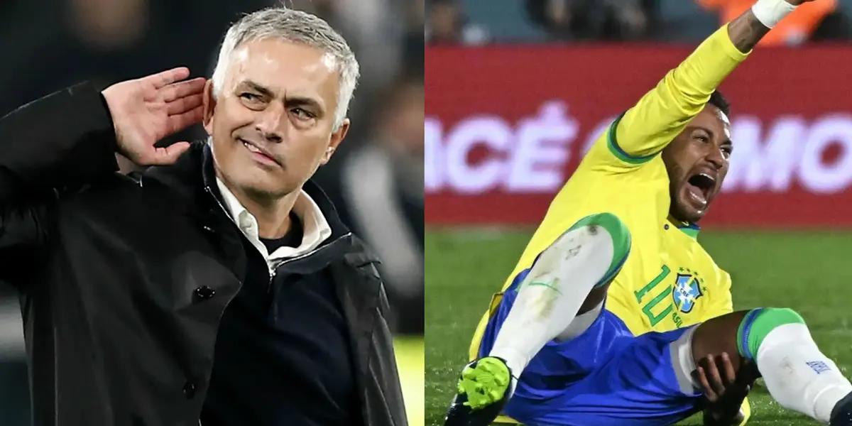 Mourinho had something to say about Neymar's career.