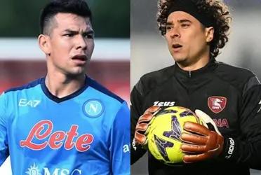 Napoli defeated Salernitana with the presence of Hirving Lozano and Guillermo Ochoa. El Chucky would pay a bet to the Mexican goalkeeper