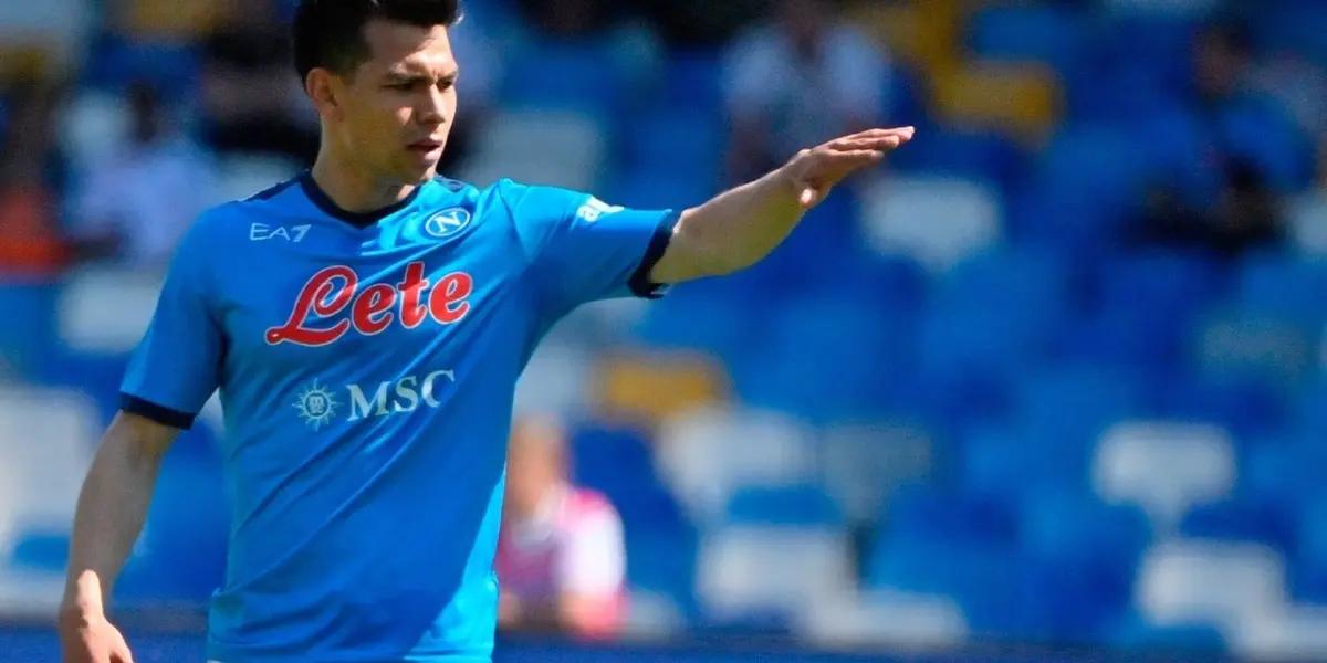 Napoli is looking to sell him over the summer.