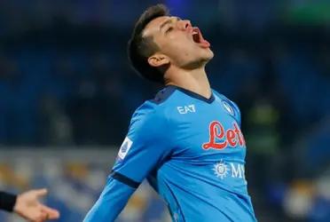 Napoli is looking to sell Hirving Lozano.