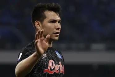 Napoli is willing to sell Lozano over the summer.