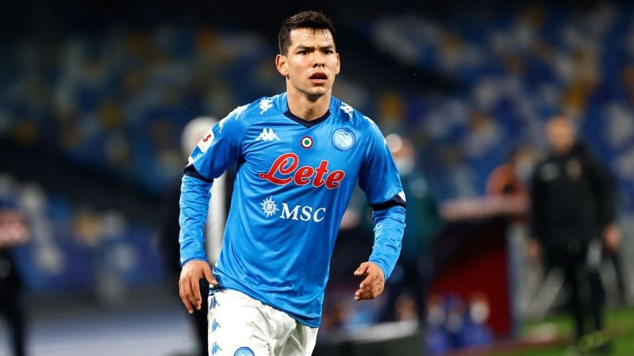 Napoli momentarily in second place.