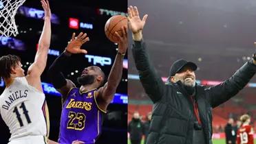 NBA player took the time to congratulate Liverpool for winning the EFL Cup Final.