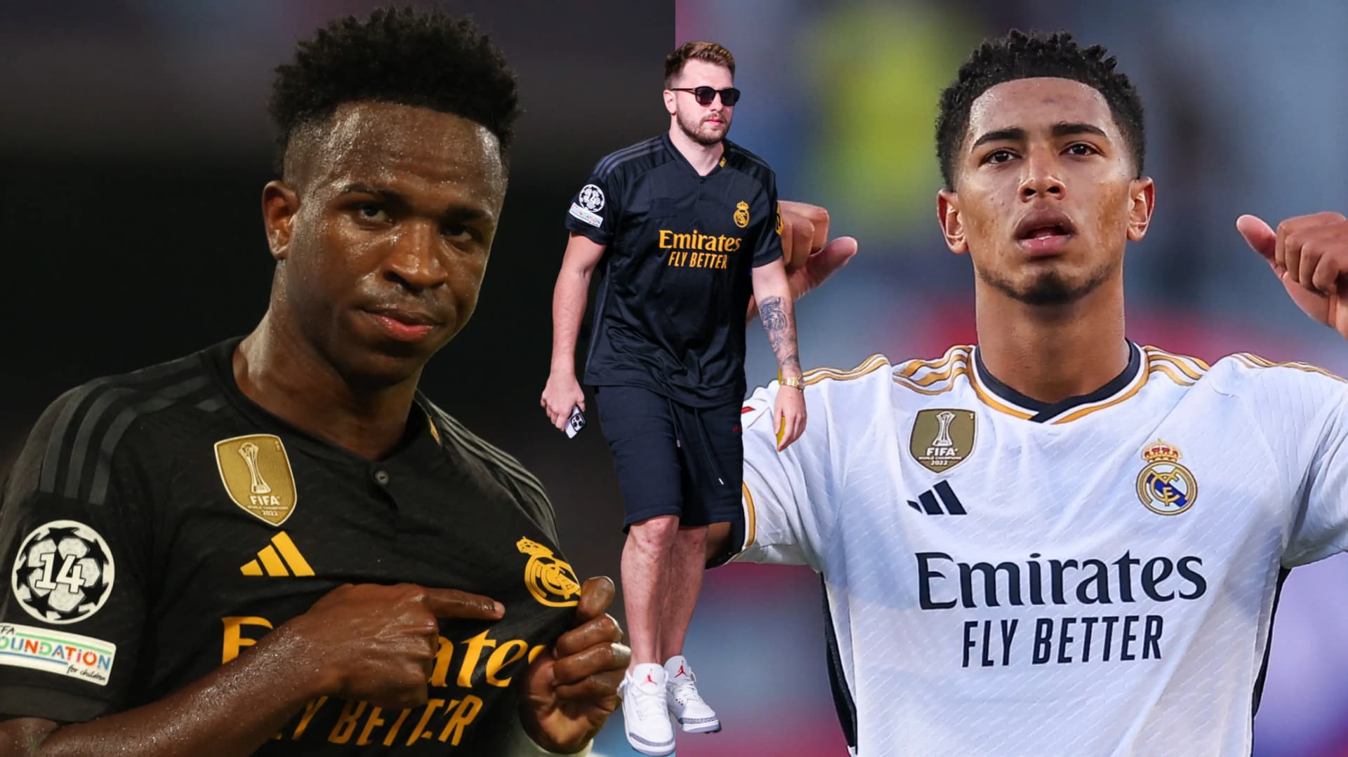 NBA star Luka Doncic talks about Real Madrid players like Vinicius Jr and Jude Bellingham.