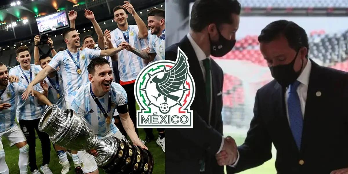 Neither the Copa America nor the Asian Cup, much less a European one; El Tri has already decided which international tournament it will play before the World Cup