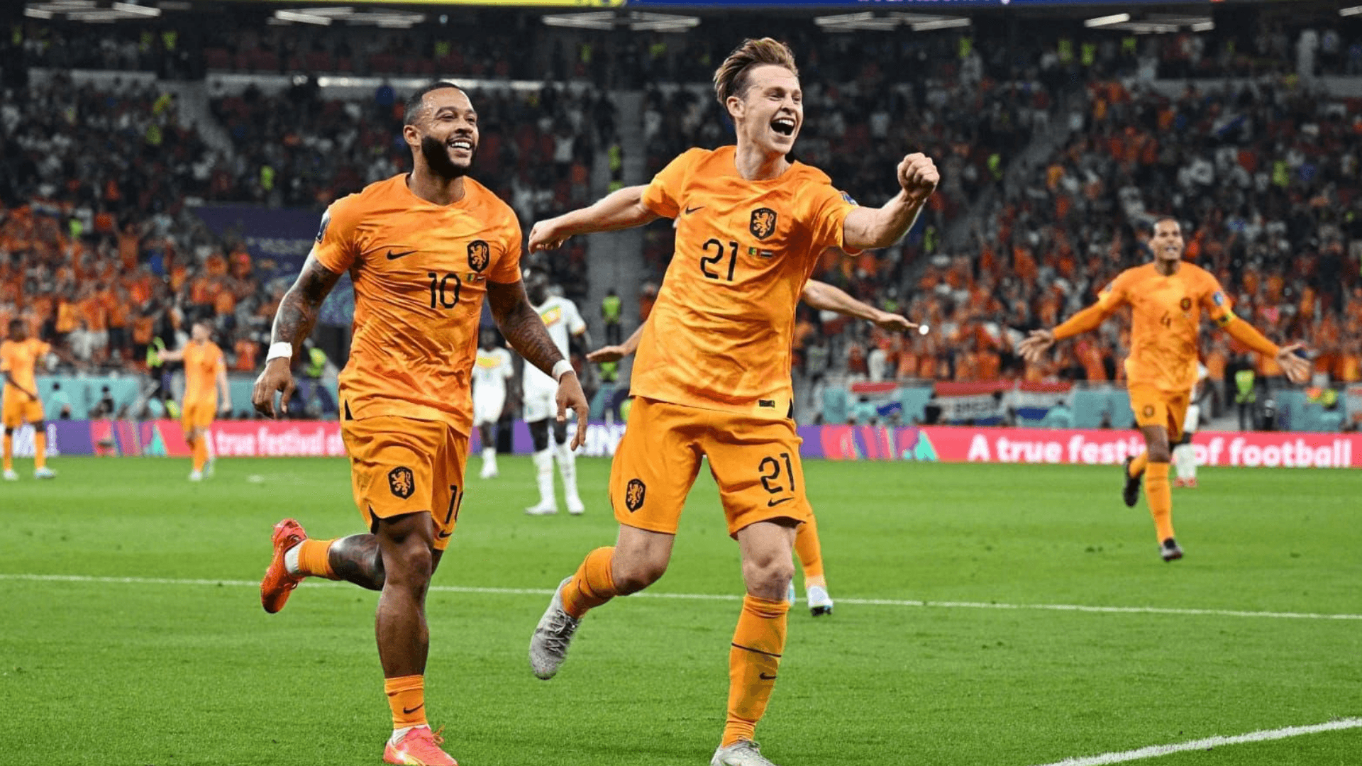 Netherlands vs Hungary | Photo: @DeJongFrenkie21