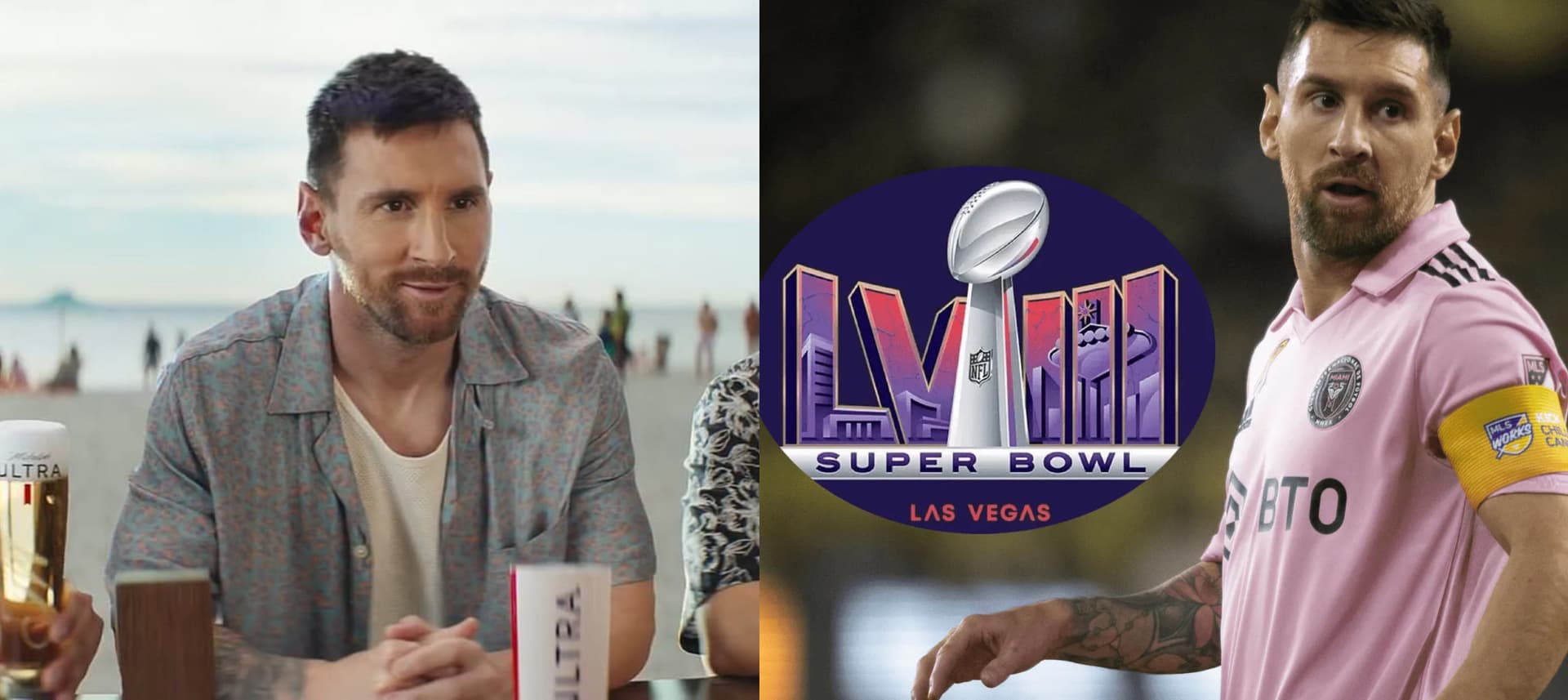 Never seen before! Messi's commercial for the Superbowl that has gone viral