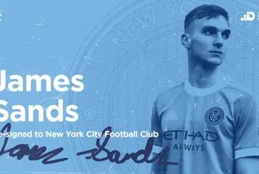 New York City FC midfielder James Sands, 20, has suffered a right foot fracture and will be out for the rest of the season.